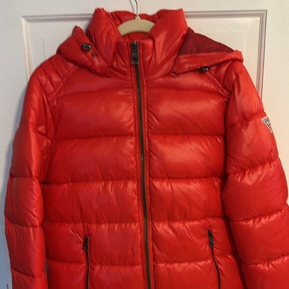 Men’s Guess Puffer Jacket - Size Medium - New with Tags - Picture 1 of 5